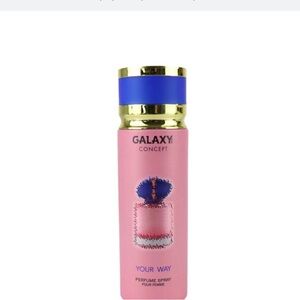 Galaxy Gold Products Pink and Blue Perfume Spray